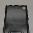 Soke Case for iPad Pro 11 Inch 2022/2021/2020/2018/iPad Air 5th/4th Generation,Built-in Screen Protector - Support 2nd Apple Pencil Charging - Heavy Duty Rugged Protective Kickstand Case - Black