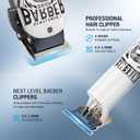 BESTBOMG Hair Clippers for Men Professional, Beard Trimmer Kits & Sets, Electric Shavers, Hair Clippers & Trimmer Ceramic T-Blade, for Barber, for Gifts