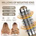 5-in-1 Hair Styler & Hot Air Brush Set, Multi-Functional Hair Styling Tool for Curling, Straightening & Volumizing, Ionic Hair Dryer Brush for Salon-Style Results at Home