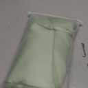 Sage Green Satin Tablecloth, 58 x 102 Inches Rectangular Polyester Table Cover, Wrinkle Resistant Smooth Fabric for Dining, Holiday
