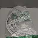 DoubleFill Ramadan Decorations Wooden Ramadan Table Centerpiece Mubarak Sign Eid Decoration Islamic Home Decor Crescent Moon Hollow Star Ornament for Islamic Gifts(Silver)