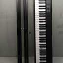 88 Key Piano Keyboard, Electric Digital Piano with Semi Weighted Keys, Keyboard Piano with Sustain Pedal, Power Supply, Stand, Carrying Case, Headphones, USB-MIDI Compatibility, for Beginner Adults