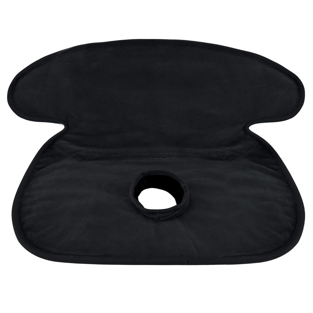 INFANZIA Dry Seat, Car Seat Protector Waterproof Carseat Liner Potty Training Toddlers, Baby and Infants, Piddle Pad for Carseats Strollers (Black, 1 Pack
