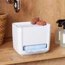 YouCopia SinkSuite Trash Bag Dispenser, Garbage Bag Holder, Top Lid Storage