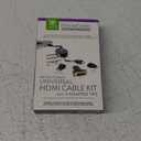 ReTrak® Retractable Standard HDMI® Cable with Mini, Micro, and DVI Adapters, 5 Ft. in Black