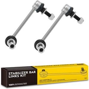 TOVASTY 2PCS Sway Bar Links Compatible with Toyota Tacoma 2005 2006 2007 2008 2009 2010 2011 2012 2013 2014 2015 2016 2017 2018 2019 2020 2021, Tacoma TRD Pro 2015-2019 Front Stabilizer Bar Links