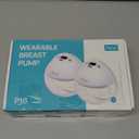 Paruu Hands Free Breast Pump P16, Wearable Breast Pump Electirc Portable with 4 Modes & 12 Levels, Max 309mmHg Strong Suction 19/21/24mm Flange Inserts Wearable Breastfeeding Pump, 2 Pack White