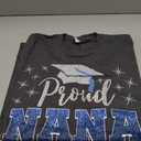 Proud Nana Of A Class Of 2026 Graduate 2026 Senior Nana T-Shirt (Gray, XL)