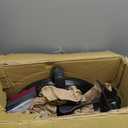 Gaiam Balance Ball Chair Stool, Half-Dome Stability Ball Adjustable Tall Office