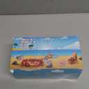 Kids Swim Goggles, Snorkel Mask Diving Mask Swimming Goggles with Nose Cover and Elastic Straps Cover & Mesh Bag & Ear Plugs