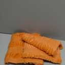Artscope Fall Pillow Covers 18 x 18 Set of 2 Decorative Autumn Harvest Holiday Pumpkin Throw Pillow Cases Soft Plush Faux Fur Couch Cushion Case for Farmhouse Halloween Sofa Bed Room Home Decor-Orange