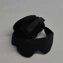 Travel Pillows for Airplanes, Airplane Pillow for Long Flight, Airplane Head Strap with Eye Mask for Sleep, Travel Neck Pillow for Car Road Trip, 360 Support Headrest, Stop Bobblehead, Black