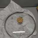 SENSARTE Nonstick Frying Pan Skillets, White Ceramic Coating Omelette Pans, Healthy Cookware Chef's Pan, Free of PTFE & PFAS (8+11Inch with Lid)