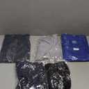 BOOJO 5 Pack Tank Tops Men - Quick Dry Moisture Wicking Summer Workout Muscle Sleeveless Shirts for Gym Beach Running 3XL