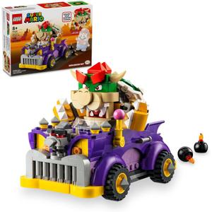 LEGO Super Mario Bowsers Muscle Car Expansion Set, Collectible Bowser Toy for Kids, Gift for Boys, Girls and Gamers Ages 8 and Up, 71431