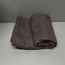 Nanspring Aqua Green Linen Curtains Semi Sheer 96 Inches Long 2 Panels Set for Living Room Back Tab Rod Pocket Light Filtering Drape for Bedroom Modern Farmhouse Coastal Decor Protect Privacy 52x96, Cappuccino