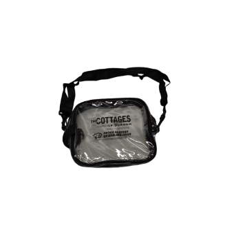 The Cottages Of Durham Transparent Bags Pack of 3