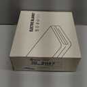 24"x29" Heating Weighted Lap Pad 7lbs Flannel Electric Heated Lap Blanket 2/4/8 Hour Auto Off Fast Heating 10 Settings Over Heat Protection for Adult Pain Relief Relaxation Sleeping(White and Gray)