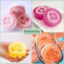 Natural Loofah Sponge for Soap Making, 20 Pack Organic Loofahs Slices Cuts Set, Loofa Exfoliating Body Scrubber, Shower Sponge Luffas for Women and Men