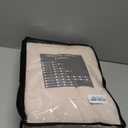 Pink Weighted Blanket for Adults 12lbs, 48"x72", Twin Full Size Cooling Heavy Throw Blanket for 110-130lbs, Microfiber Soft Thick Big Blankets Weighted Comforter Gift for Sleeping