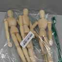 3 Pack Posable Art Figure Model, Flexible Wooden Drawing Mannequin for Artists, Sketching (13 in)