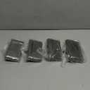 Zhengmy 4 Pcs Christmas Stocking Holders for Mantle Weighted Stocking Holder Fireplace Hangers for Xmas Holiday Party Decoration (Rust Colored)