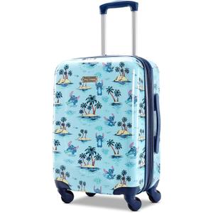 American Tourister Disney Stitch Hardside Luggage with Spinner Wheels, Carry-On 20-Inch, Stitch