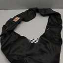 Tomkas Small Dog Sling Carrier - Classic Pocket & Classic Strap - Wrap Carrier - for 3-10 lbs Pets(Black)