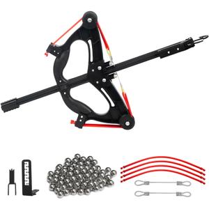 Compound Slingshot that Shoots Steel Balls with Continuous Shooting