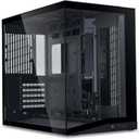 Lian Li O11D Mini V2 Compact ATX Mid-Tower PC Case, Black, No Fans