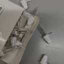 Clear 24 Volt Mini Christmas Replacement Bulbs for Incandescent String Lights, mini Base, 0.96 Watt, 80 mA 8mm White Base (50)