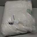 Ultra Soft Cozy Faux Fur Throw Blanket, Fuzzy Plush Thick Bubble Blanket, Luxury Fluffy Blanket for Couch, Sofa, Bedroom, and Living Room, 50x60 Inches, Cream White