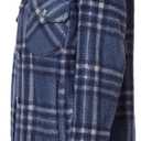 WallFlower Casual Fleece and Plaid Shackets Jackets Juniors for Women, Soft Button-Down (XL)