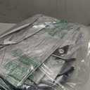 8 ft X 10 ft Waterproof Multi Purpose Water Proof Silver Tarp Poly Cover for Roof Car Heavy Duty