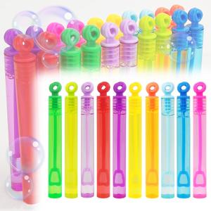 Bubbles Party Favors,20 Pack Mini Bubble Wand Bulk 10 Colors for Kids,As Goodie Bags Filler,Small Carnival Pinata Birthday Favors, Classroom School Reward,Summer Outdoor Toys,Small Toy Gift