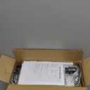 Set of 2 Industrial Table Lamps with USB C+A Ports and Outlet, Fully Stepless Dimmable Bedside Lamps for Bedrooms, Nightstand Desk Lamp with Glass Shade for Reading Living Room Office (Bulbs Included)