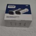 ARCCTV Solar Security Camera Outdoor Wireless, 4MP Battery Powered Home Surveillance Camera with Embedded Solar Panel, PIR Motion Sensor, 2.4G/5G Dual Band WiFi (1 Pack)