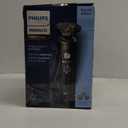 Philips Norelco Shaver Series 9000 Prestige, Wet and Dry Electric Shaver, Lift & Cut Shaving System, SenseIQ Technology, Precision Trimmer, Cleaning Pod, Premium Pouch, Black Matte, Model SP9840/90