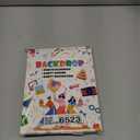 MEHOFOND 7x5ft Happy Birthday Backdrop Blue and White Flowers Bday Photography Background Girls Geometric Gold Glitter Dots Birthday Floral Party Decorations Cake Smash Decor Studio Photo Props