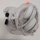 Skullcandy Icon ANC Wireless On-Ear Bluetooth Headphones, Active Noise Cancelling, 60 Hours Battery, Sweat Water Resistant, Foldable Durable Travel Ready, Microphone for iPhone Android - Bone