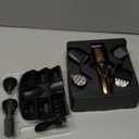 SHPAVVER Beard Trimmer for Men: Professional Barber Hair Clippers - 12-in-1 Cordless Grooming Kit - Waterproof Electric Razor with Turbo Speed & Precision Blades, Gold