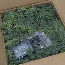 9FT Thick Christmas Garlands with 240 Cedar Branches, 50 Lights, Green Cedar Garland for Christmas Decorations, Artificial Greenery Garland for Table Mantle Wall Indoor Outdoor Holiday Decor