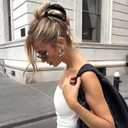 Canitor Large Hair Claw Clips for Thick Thin Hair 3.54 Inch French Cute Hair Accessories Gifts for Women Strong Hold No Slip