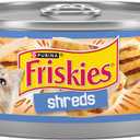 Purina Friskies Shreds With Chicken in Wet Cat Food Gravy - (Pack of 24) 5.5 oz. Cans, Best By: 09/27