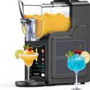 Richday Slushie Machine for Home  88oz Frozen Drink Maker with 6 Preset Modes, No Ice Needed, Self-Cleaning, BPA-Free, Dishwasher Safe, Ideal for Slush, Frappe, Milkshake, Margarita, Cold Drinks