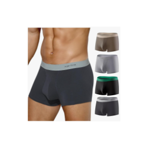 Arjen Kroos Men's Trunks Underwear 4 Pack Moisture-Wicking Cotton Boxer Briefs Underpants, Size XXL Arjen Kroos Men's Trunks Underwear 4 Pack Moisture-Wicking Cotton Boxer Briefs Underpants, Size XXL