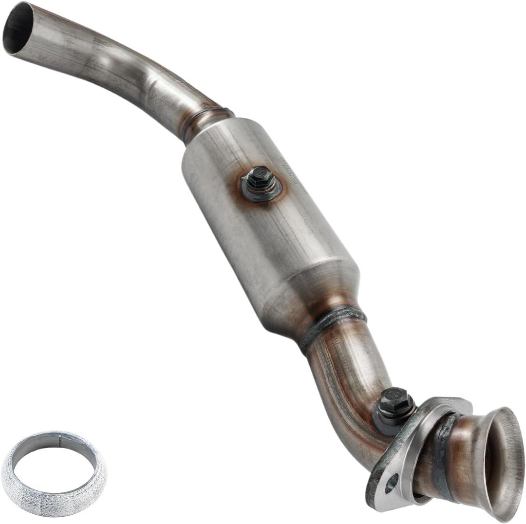 PHILTOP Left Catalytic Converter Kit Compatible with Ford, Lincoln, 2009-2014 F-150 5.0/5.4L, 2007-2014 Expedition/Navigator 5.4L Catalytic Converter Replace# 53904, 645281, 30496 (EPA Compliant)