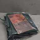 ZOBER Christmas Ornament Storage Box - Stores 200 3" Ornaments with Individual Trays - Tear Proof 600D Oxford Fabric - ornament organizer storage box, Durable Christmas Containers Holder - Green