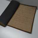 Bamboo Rug Seat Cushion Japanese Style Rattan Futon Sitting Pad Tatami Floor Pillow for Zen Garden Yoga Practice or Meditation Light Brown Japanese Tatami Mat