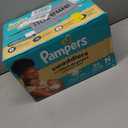 Pampers Swaddlers Diapers, Size 0 (up to 10 lbs), 84 Count, Absorbent, Keeps Baby Dry and Comfortable, Skin Safe Disposable Baby Diaper 